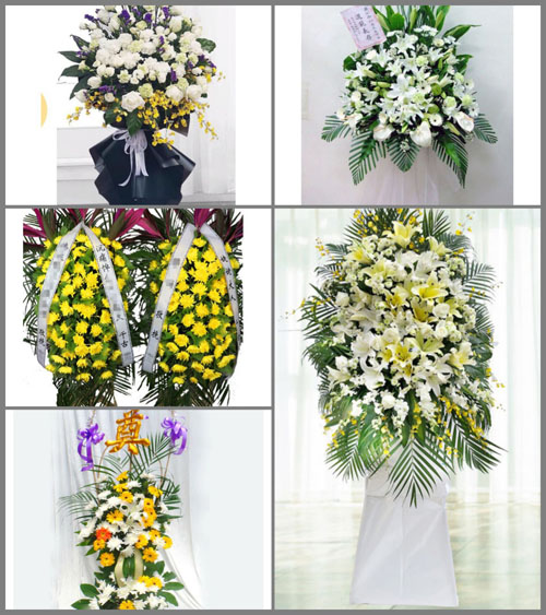 福建莆田荔城区镇海街道埭里村白事花篮预定